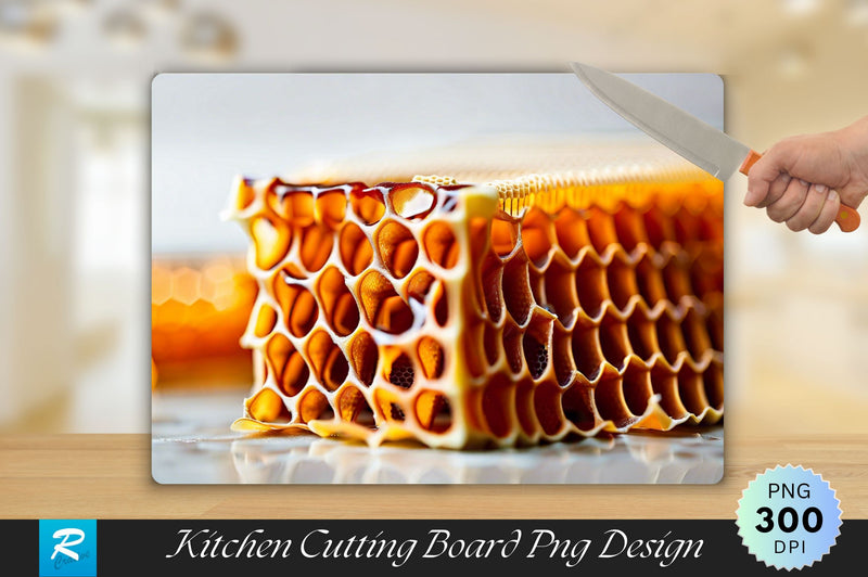 Honeycomb Background Wallpaper Cutting Board Sublimation Regulrcrative 