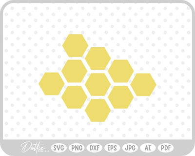 Honeycomb SVG DottieDigitals 