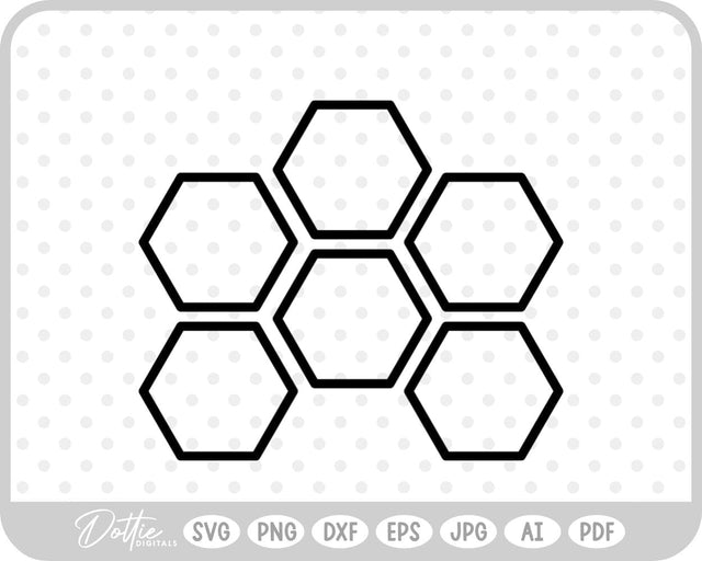 Honeycomb SVG DottieDigitals 