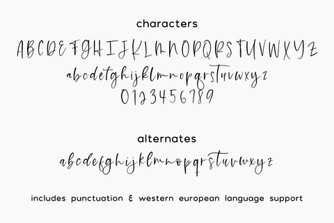 Honeycrisp Script Font Beck McCormick 
