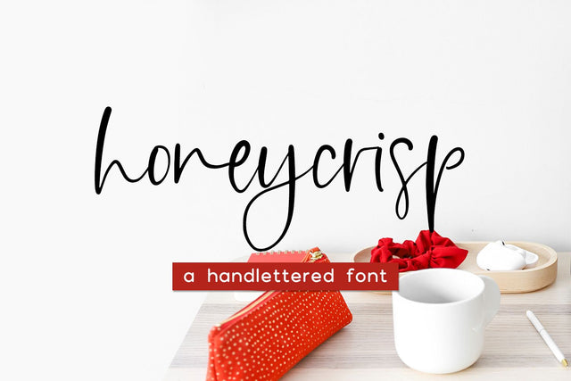 Honeycrisp Script Font Beck McCormick 