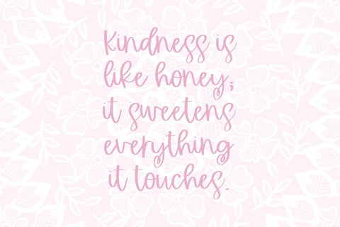 Honeylace Script Font Beck McCormick 