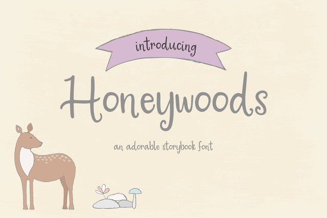 Honeywoods Storybook Font Font Beck McCormick 