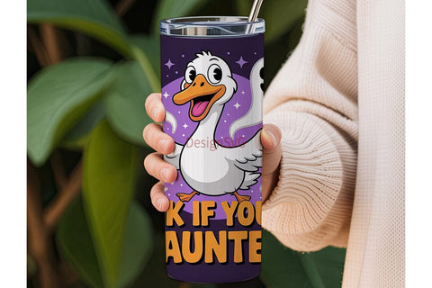 Honk If You're Haunted 20oz Tumbler Sublimation DesignSVG 
