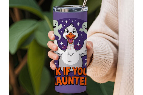 Honk If You're Haunted 20oz Tumbler Sublimation DesignSVG 