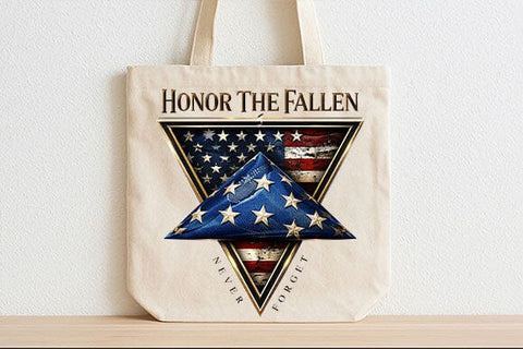 Honor The Fallen PNG | Patriotic Memorial Tribute Design SVG BillahCrafts 