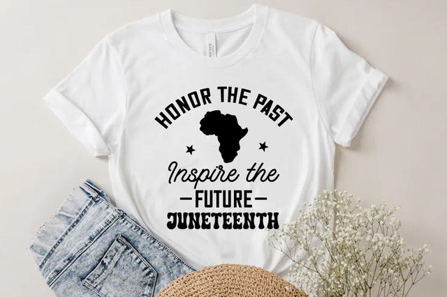 Honor the Past Inspire the Future Juneteenth, Juneteenth SVG Design SVG FiveStarCrafting 