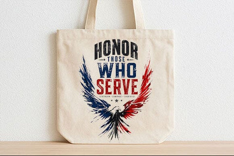 Honor Those Who Serve PNG Patriotic Appreciation Digital Download SVG BillahCrafts 
