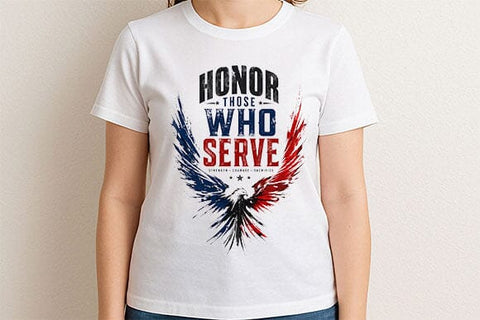 Honor Those Who Serve PNG Patriotic Appreciation Digital Download SVG BillahCrafts 