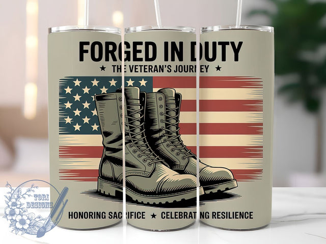 Honoring Sacrifice 20oz Tumbler, USA Flag Wrap, Sublimation Gift, Patriotic Mug, 20oz Tumbler Design, Military Tribute Graphic, Honoring Sacrifice Theme Sublimation ToriDesigns 