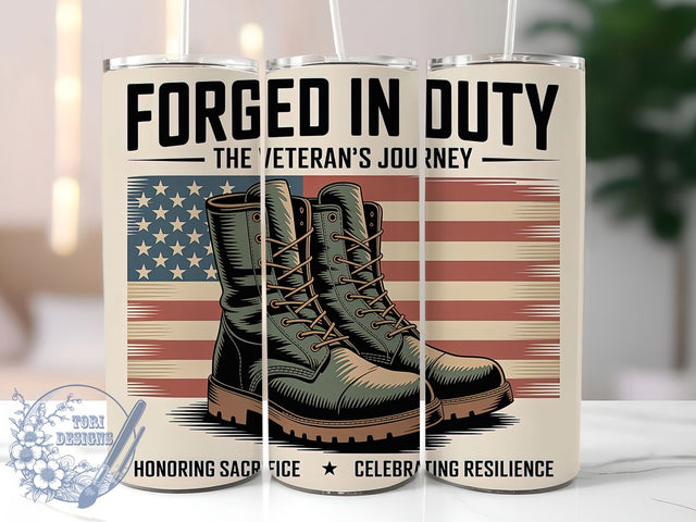 Honoring Sacrifice 20oz Tumbler, USA Flag Wrap, Sublimation Gift, Patriotic Mug, 20oz Tumbler Design, Military Tribute Graphic, Honoring Sacrifice Theme Sublimation ToriDesigns 