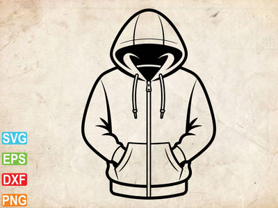 Hoodie Svg, Hoodie Clipart, Hoodie Lover Shirt SVG Creativeart88 