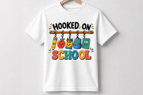 Hooked On School PNG | Cute Back To School Teacher Digital Download SVG BillahCrafts 