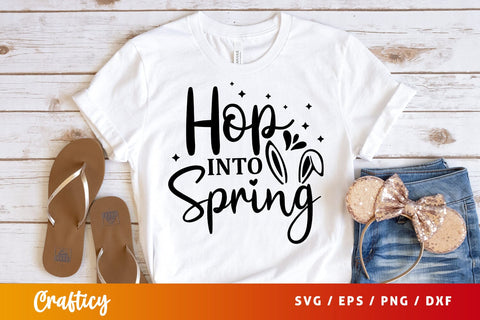 Hop into spring SVG Design SVG Designangry 