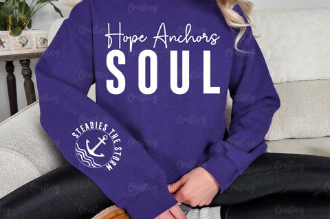 Hope Anchors Soul Sleeve SVG Design SVG Designangry 
