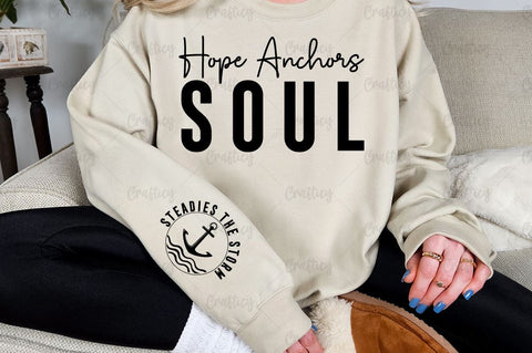 Hope Anchors Soul Sleeve SVG Design SVG Designangry 