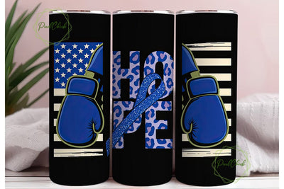 Hope Fight Awareness 20oz Tumbler Wrap Sublimation PixelChick 