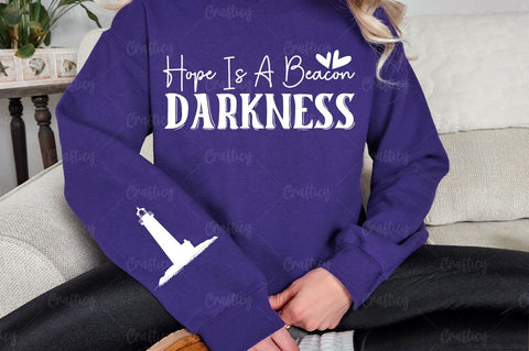 Hope is a beacon darkness Sleeve SVG Design SVG Designangry 