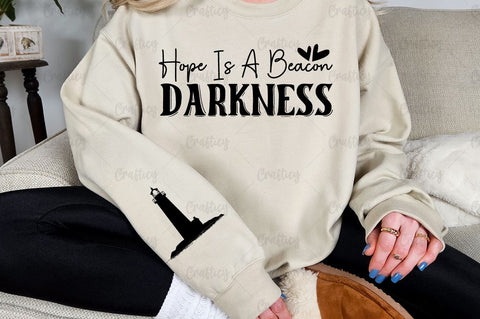 Hope is a beacon darkness Sleeve SVG Design SVG Designangry 