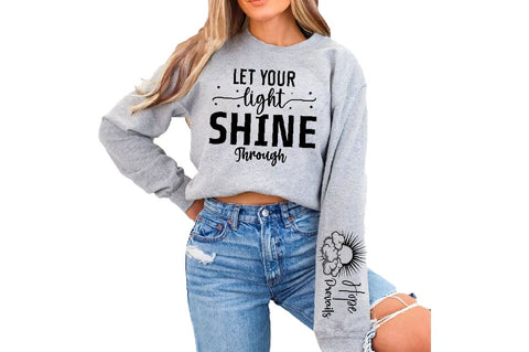 Hope Prevails Sleeve SVG Design, Inspirational sleeve SVG, Motivational Sleeve SVG Design, Positive Sleeve SVG SVG Regulrcrative 