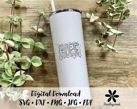 Hope Winter Scene SVG SVG Flowingcreek 