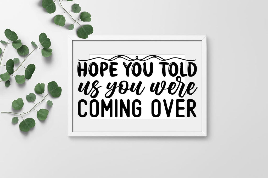Hope you told us you were coming over SVG Design - So Fontsy