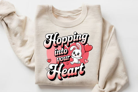 Hopping into your heart Sublimation Design Sublimation Regulrcrative 