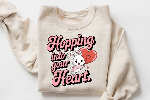 Hopping into your heart Sublimation Design Sublimation Regulrcrative 