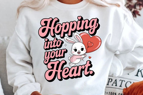 Hopping into your heart Sublimation Design Sublimation Regulrcrative 