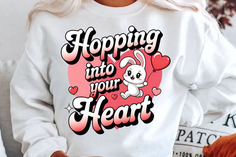 Hopping into your heart Sublimation Design Sublimation Regulrcrative 