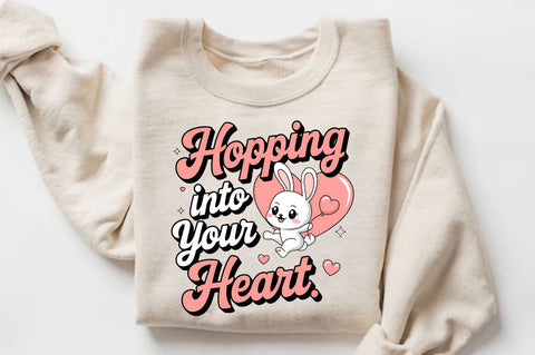 Hopping into your heart Sublimation Design Sublimation Regulrcrative 