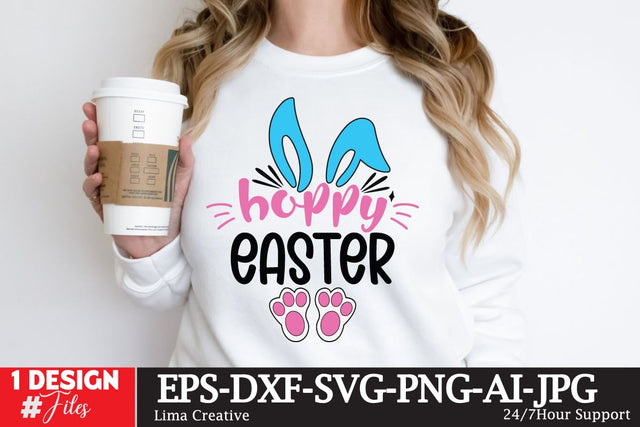 Hoppy Easter SVG Cut File SVG Insomnia Std 