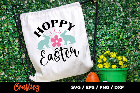 Hoppy Easter SVG Design SVG Designangry 