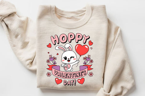 Hoppy Valentines Day Sublimation Design Sublimation Regulrcrative 