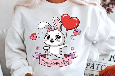 Hoppy Valentines Day Sublimation Design Sublimation Regulrcrative 