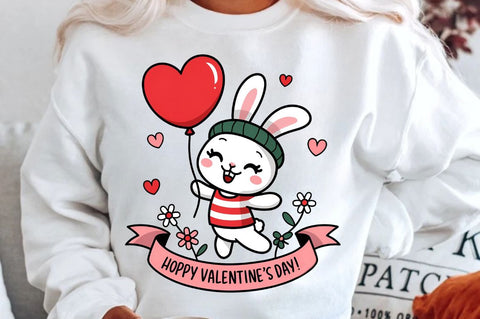 Hoppy Valentines Day Sublimation Design Sublimation Regulrcrative 