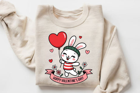 Hoppy Valentines Day Sublimation Design Sublimation Regulrcrative 