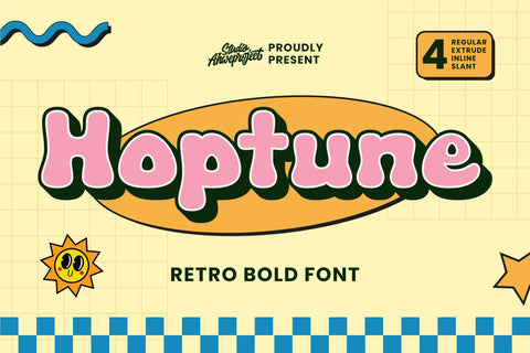 Hoptune Font ahweproject 