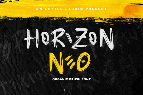 Horizon Neo Font Font Dm Letter Studio 