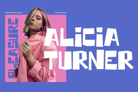 Horizone - Display Handwritten Font Font Timur type 