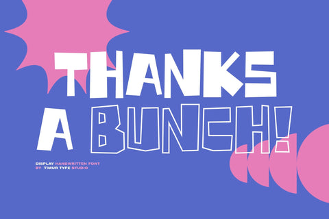 Horizone - Display Handwritten Font Font Timur type 