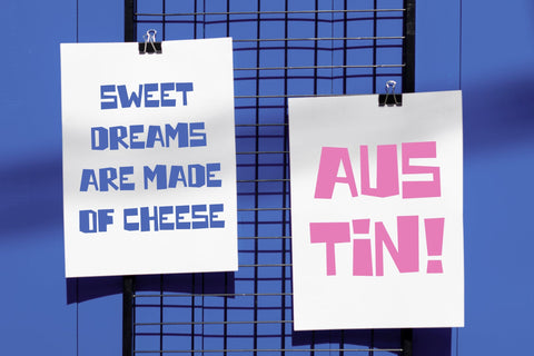 Horizone - Display Handwritten Font Font Timur type 