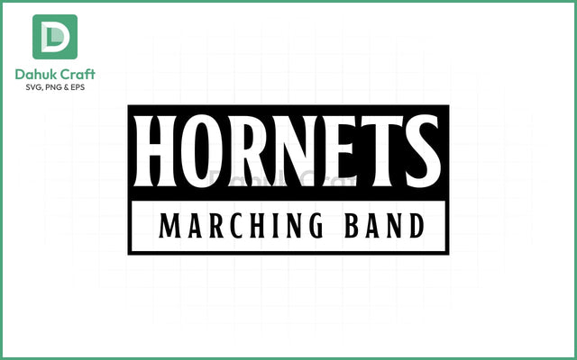 Hornets Marching Band SVG – Bold Spirit SVG PNG & EPS V6 SVG dahukdesign 