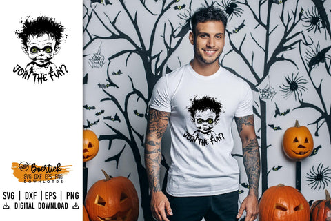 Horror child, Halloween, SVG file SVG Boertiek 