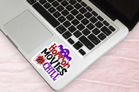Horror movies & Stickers Design Sublimation Regulrcrative 