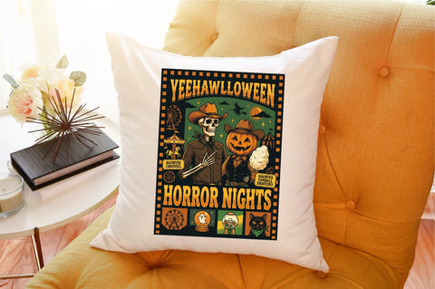 Horror Nights PNG,Vintage Halloween Png Sublimation designartist 