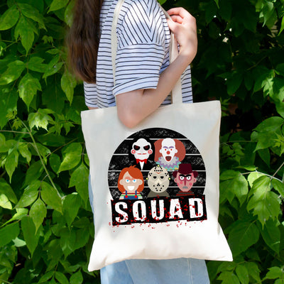Horror Squad Vintage PNG | Classic Movie Characters Design | Retro Halloween Sublimation Sublimation So Fontsy Design Shop 