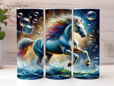 Horse 20oz Tumbler Png, Straight & Tapered Tumbler Png, Western Tumbler Png, Digital Download PNG Sublimation Lara' s Designs 