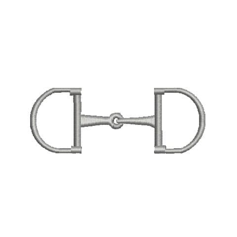 Horse Bit D-Style Equestrian Embroidery Design Embroidery/Applique DESIGNS Creatively Embroidery 