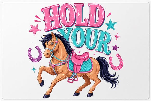 Horse Lover PNG Cute Horse Quote Sublimation Design SVG BillahCrafts 